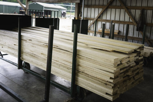 Lumber Sorting Cart